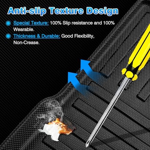 Sorento Cargo Liner - Trunk Mat for Kia Sorento 2021-2025 2026, All Weather Cargo Mat for Sorento Accessories, Heavy Duty Car Mats, Car Accessories - Image 4