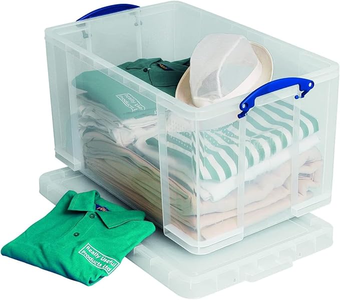 Really Useful Box 84 Liter Plastic Stackable Storage Container by ReallyUsefulBox