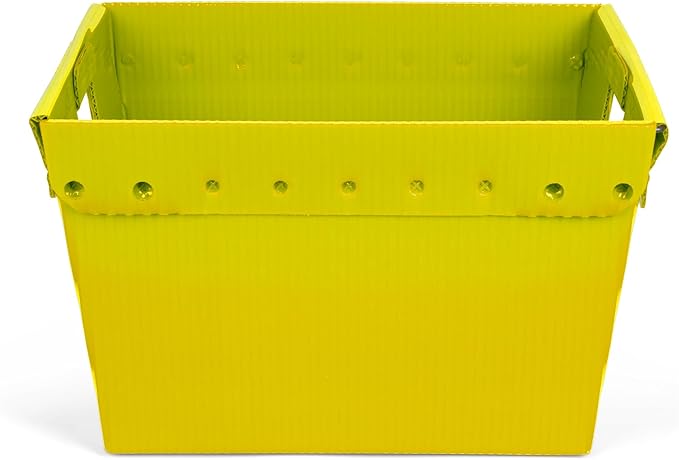 Hudson Exchange 18.25 x 13.25 x 11.75 Corrugated Space Age Handled Storage - Image 4