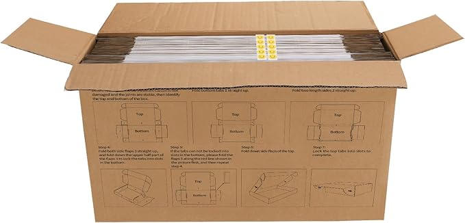 HORLIMER 10 Pack 6x4x3 Shipping Boxes, Small Business - Image 7