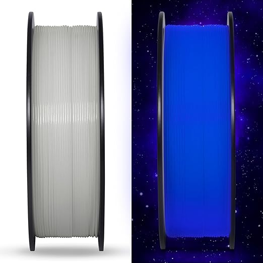 GEEETECH Glow in The Dark PLA Purple Filament, 3D Printing Luminous Filament - Image 3