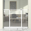 41" Extra Tall Cat Gate for Doorway, 49.2-54.7 Metal Pet Baby Safe Gate by THEYFIRST