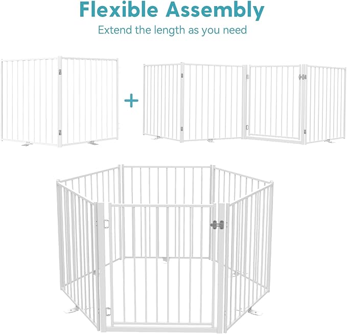 No Pawblems Free Standing Dog Gate - Image 3