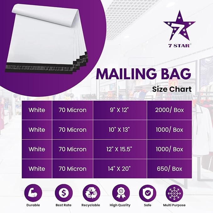 7STAR 14x20 Poly Mailers, and E-Commerce - Image 6