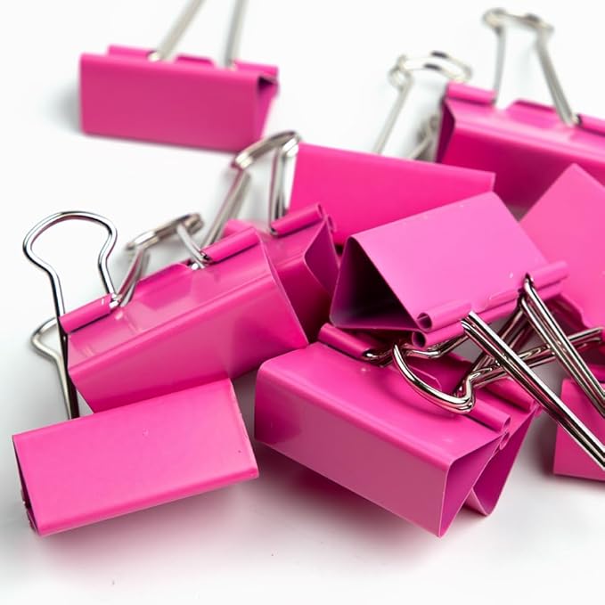 JAM PAPER Colorful Binder Clips - Image 7