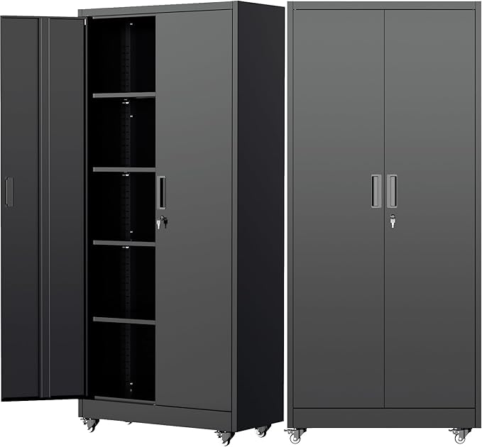 Pataku 73" Metal Storage Cabinet by Pataku