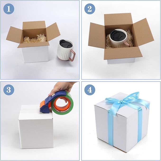 Hoikwo 6x6x6 Shipping Boxes Set of 25 - Image 5