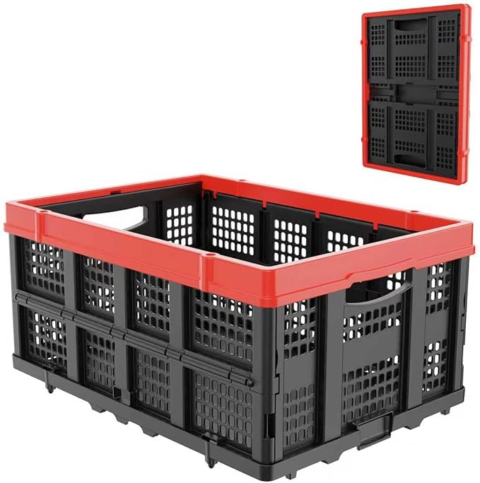 49L Collapsible Crate, Milk Crate by TOLRET