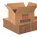 BOX USA Moving Boxes Large 23"L x 17"W x 12"H 10-Pack by BOXUSA