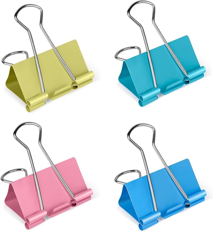 Ufmarine Large Binder Clips 1.6 inch Length, - Image 2