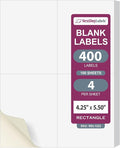NextDayLabels – 4-1/4" x 5-1/2" Rectangular Sticker Labels by NextDayLabels