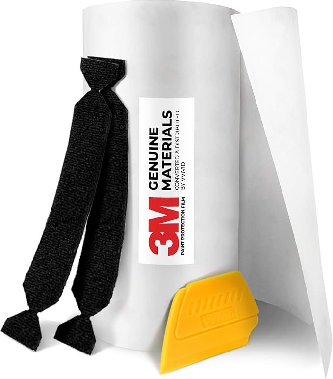 VViViD 3M Clear Paint Protection Vinyl Film 4 Inch Wide Choose Your Size by VVIVIDVINYLS
