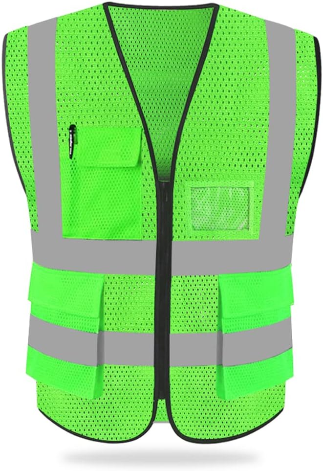 HYCOPROT High Visibility Mesh Safety Reflective Vest by HYCOPROT