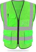 HYCOPROT High Visibility Mesh Safety Reflective Vest by HYCOPROT