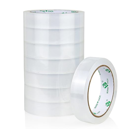 BOMEI PACK 8Rolls Clear Tape Refills - Image 8