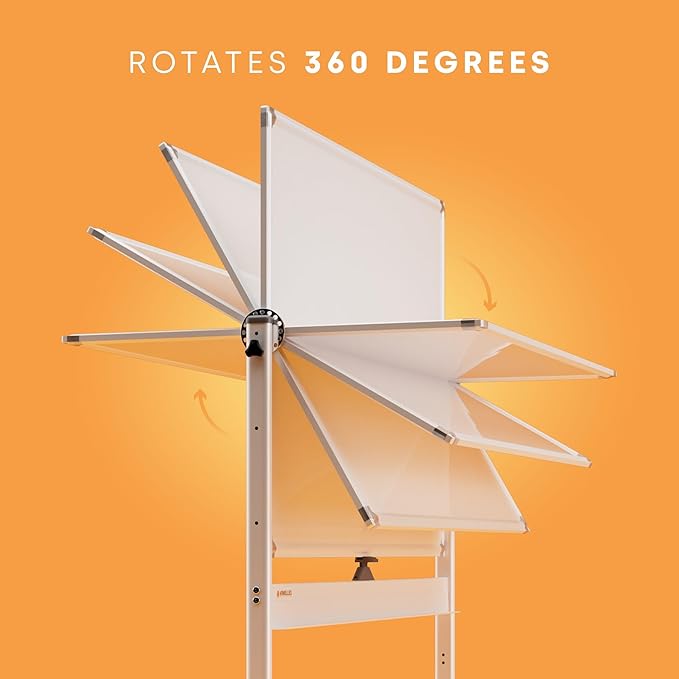 Rolling Dry Erase Board 48 x 36 - Image 5