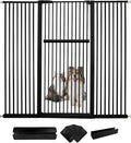 Lumizone Extra Tall Pet Gate 55.12" High Pressure Mounted 63.39"-67.90" Extra by Lumizone