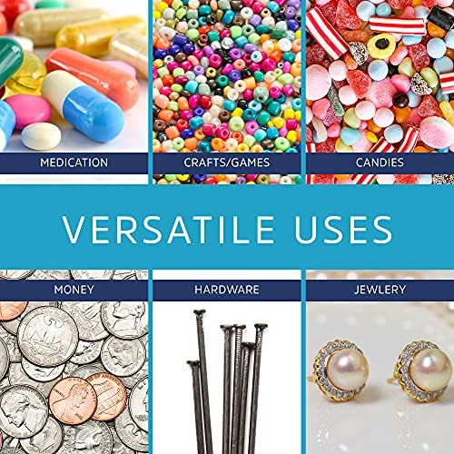 GPI - 4" x 3" Zip Bags, 100 Count, 2 Mil, Clear Plastic Reclosable Zipper Poly Baggies, with Resealable Zip Top Lock Seal, for Jewelry, Coins, Pills, Candy, Beads, Seeds & More. - Image 6