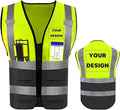 YOWESHOP High Reflective Visibility Safety Vest by YOWESHOP