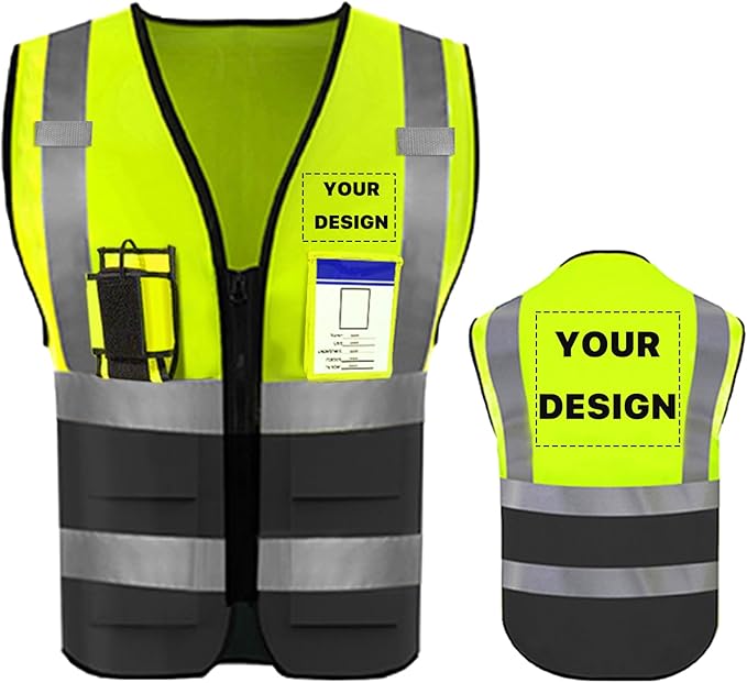 YOWESHOP High Reflective Visibility Safety Vest by YOWESHOP