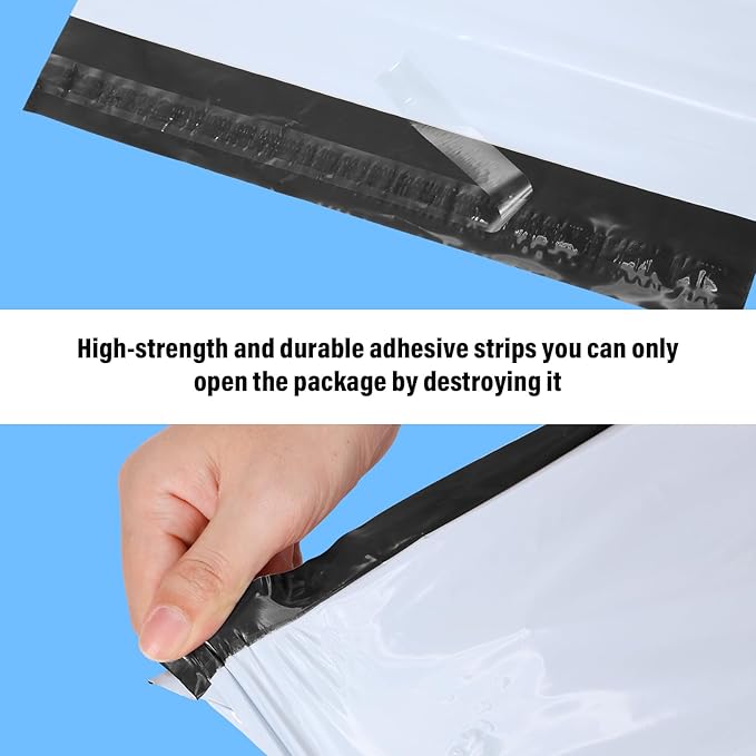 Outus 120 Pcs Poly Mailer Envelope 4 Sizes Shipping Bags Self Adhesive Clasp - Image 4