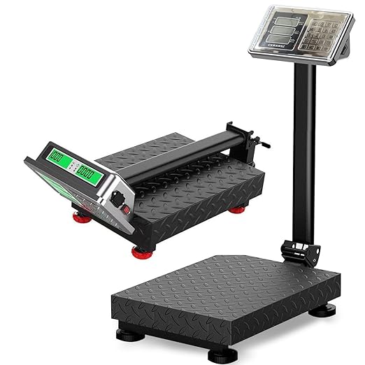 660 lb Industrial Platform Scale Weight Shipping Scale 0.1 LB Accuracy Postal by CXWAWSZ