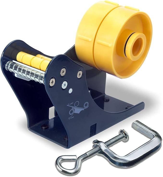 Excell LD-222 Manual Label Dispenser: Works by EXCELL