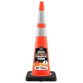 Xpose Safety 36 Inch Orange Slim Line Traffic Cones Heavy Duty 12lb by XposeSafety