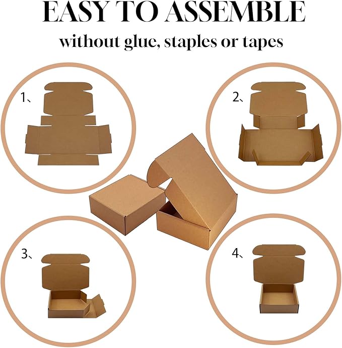 Shipping Boxes 9x5x2 inch 50 Pack - Image 6