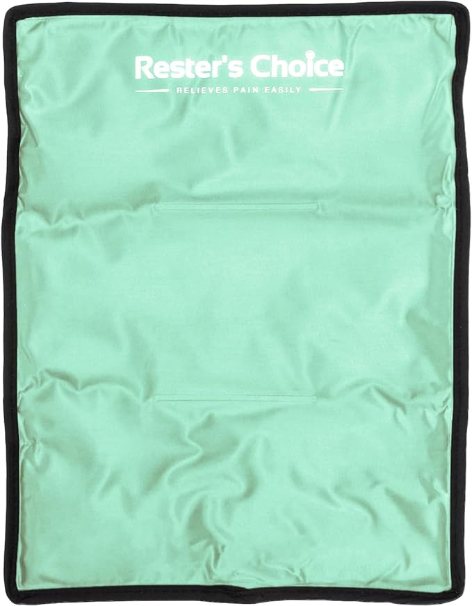 rester's choice Ice Pack for Injuries Reusable, Soft Gel Flexible by RESTERSCHOICE