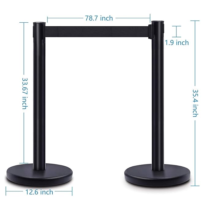 DuraSteel Crowd Control Barriers Line Dividers - Image 2