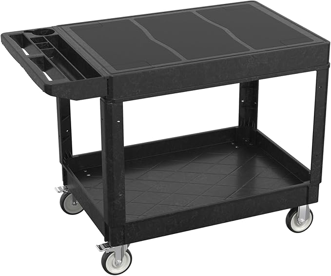 550LBS Utility Cart, Flat top 46x25 Inch Utility Cart by Unknown