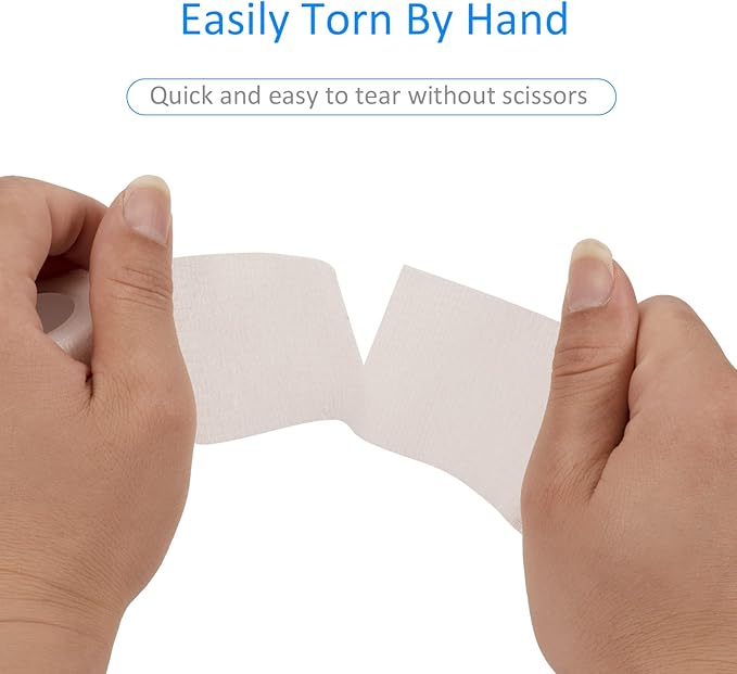 24 Pack Self Adherent Cohesive Wrap Bandages Non Woven Cohesive Bandage Elastic - Image 3