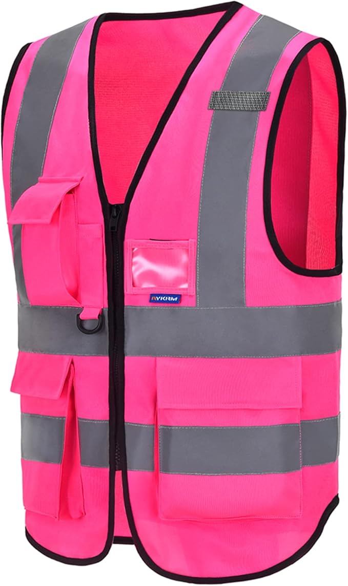 A-SAFETY High Visibility Reflective Safety Vest Customize Logo - Image 6