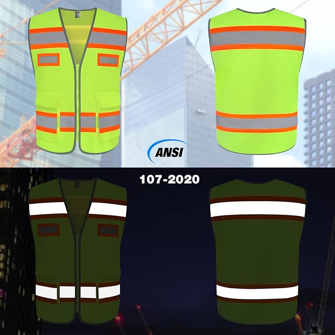 TCCFCCT Safety Vest for Men Women - Image 2