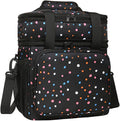 Expandable Insulated Lunch Box, Double Deck Lightweight Large Lunch Bag Tote by GLENKEY