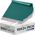 Fuxury Large Poly Mailers 19x24" 500 Pcs, Bulk Shipping Bags by Fuxury