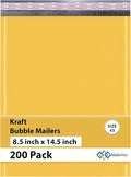 Kraft Bubble Mailers 8.5x14.5 inch #3 | Self Seal Padded Envelopes | Cushioned by MAILERVIEW