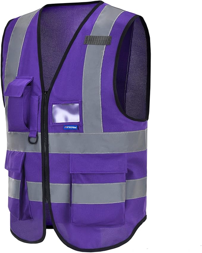A-SAFETY High Visibility Reflective Safety Vest Customize Logo - Image 6