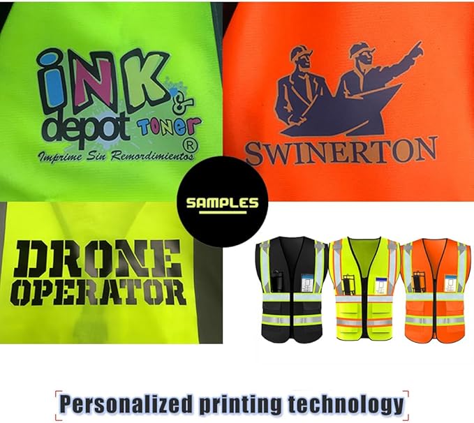 YOWESHOP High Visibility Reflective Safety Vest - Image 3