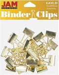 JAM PAPER Colorful Binder Clips by JAMPaper