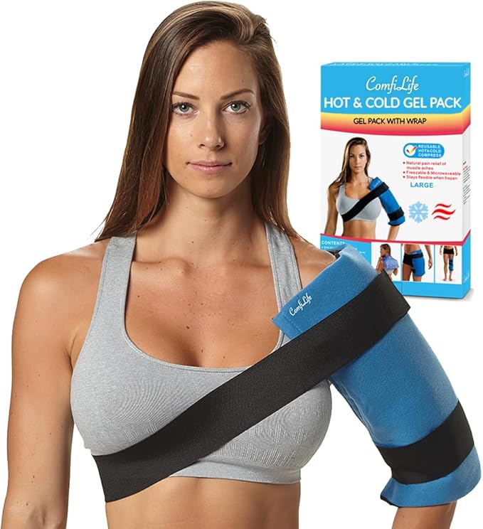 ComfiLife Ice Packs for Injuries – Reusable Hot and Cold Pack by ComfiLife