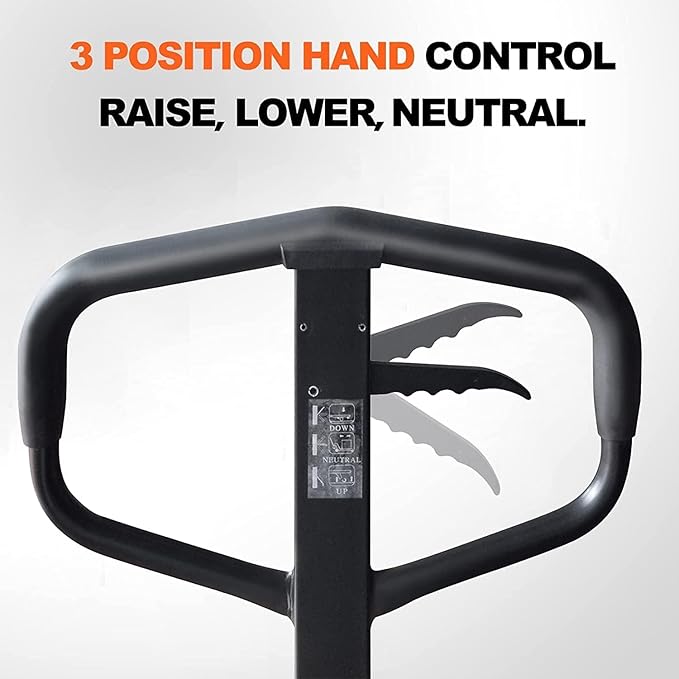 Tory Carrier Pallet Jack Hand Truck Manual Pallet Jacks 6600-Lb. Capacity 27 x - Image 7