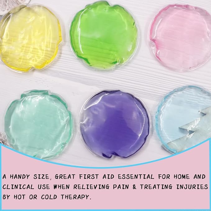 6 PCS Ice Packs, ReusableIce Ice Pack, Auxiliary Fever Reduction, Wisdom Teeth - Image 2
