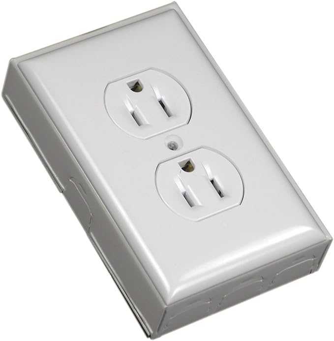Wiremold Metal Raceway, Extending Power, Outlet + Box by Legrand-Wiremold