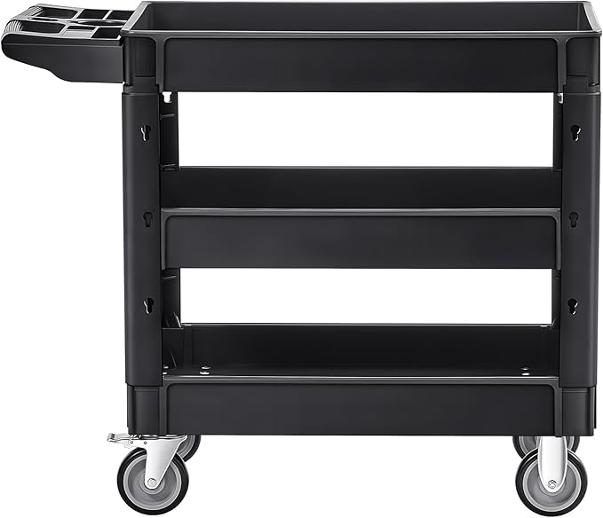 VEVOR Utility Cart, 3-Tier Plastic Service Cart - Image 10