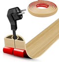 Floor Cord Cover Self Adhesive Cord Hider, 10FT Cable Management, Extension by DBHXXMB-HH