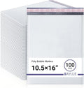 White 10.5x16 Inch Large Poly Bubble Mailers #5 | Padded Envelopes by BAYLUE