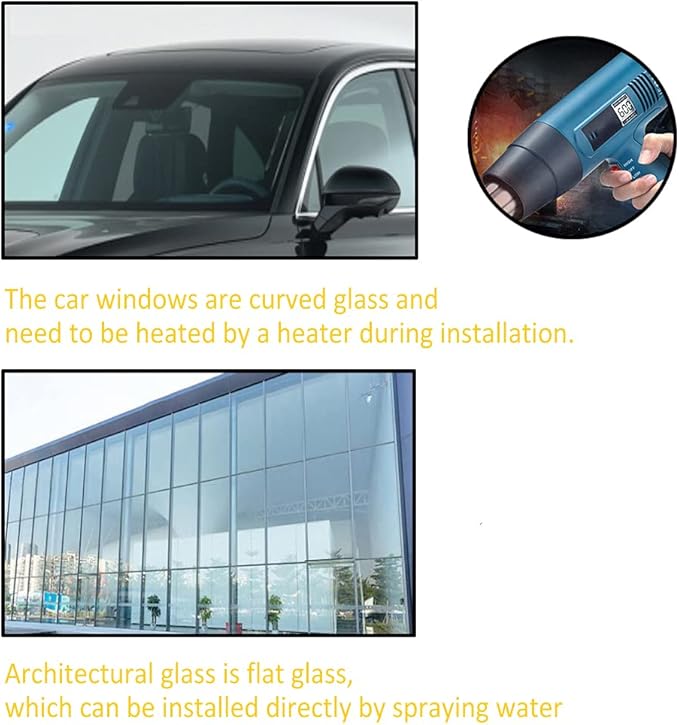 Nano Ceramic Car Front Window Film 99% Anti UV Heat Insulation Sun Blocking - Image 8