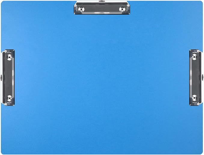 Acocony 11x17 Clipboard Three Clip Super Tough Extra Large Clipboard PP Plastic by Acocony